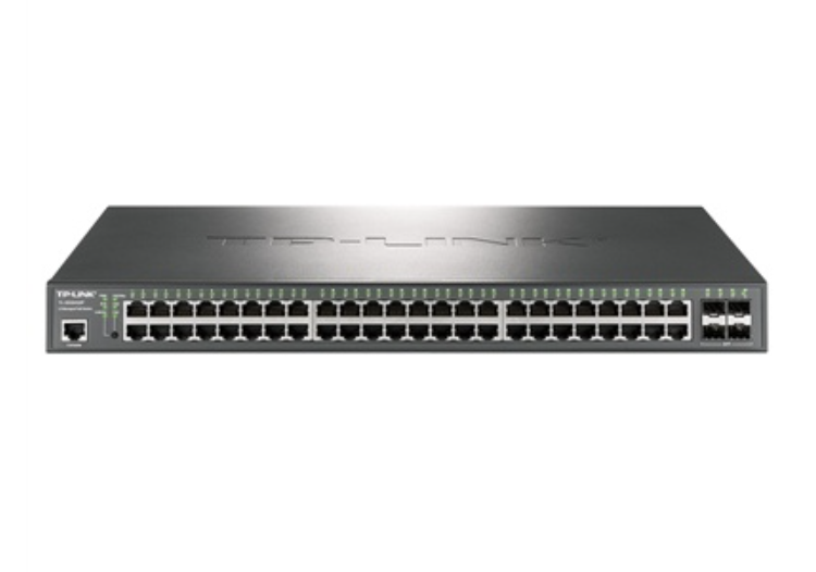 TP-LINK 全千兆48口POE+4SFP光口三層網(wǎng)管核心交換機TL-SG5452P