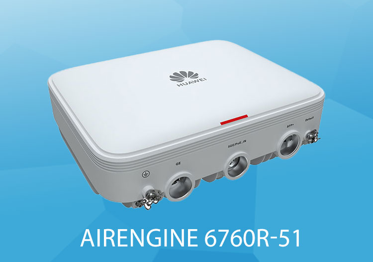 華為 AirEngine 6760R-51企業(yè)無線接入點AP 11ax室外型 4x4雙頻 內(nèi)置全向智能天線 防水防塵防雷