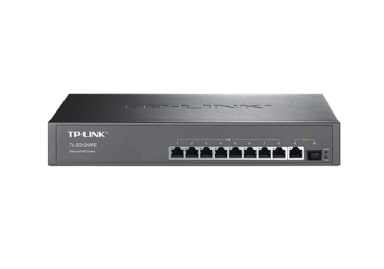 TP-LINK TL-SG1210PE 8口全千兆以太網(wǎng)PoE交換機(jī)