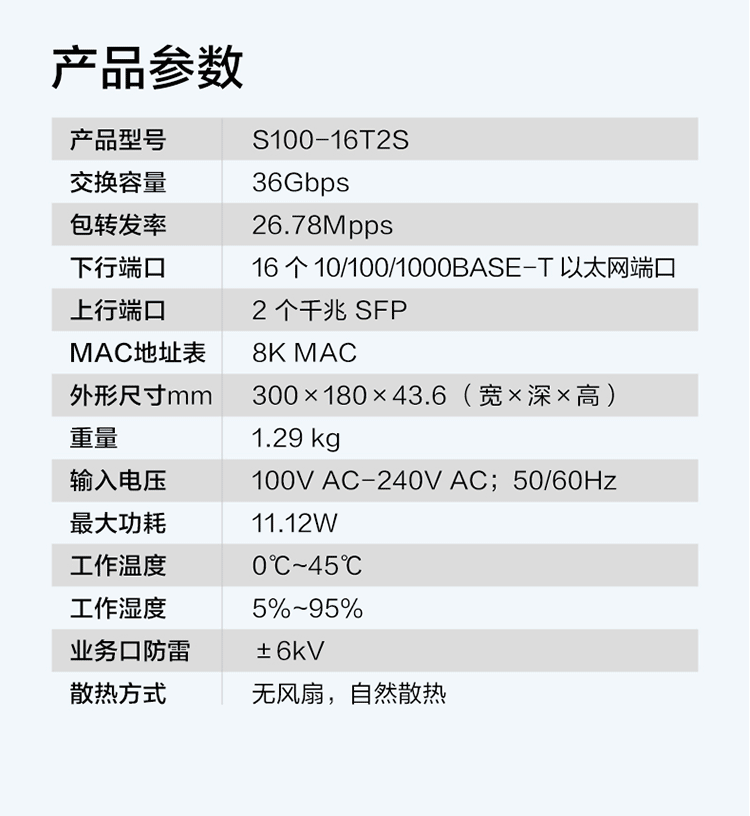 華為S100-16T2S 企業(yè)級(jí)16口千兆交換機(jī)